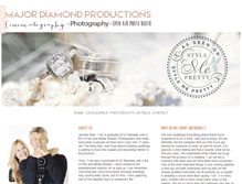 Tablet Screenshot of majordiamondproductions.com